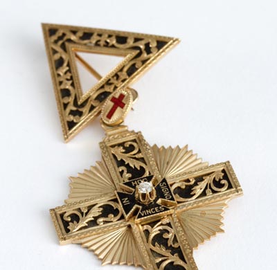 Knights Templar medal