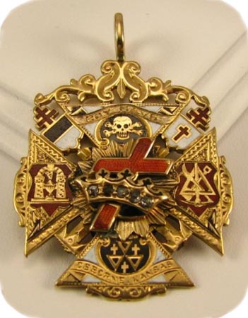Knights Templar medallion